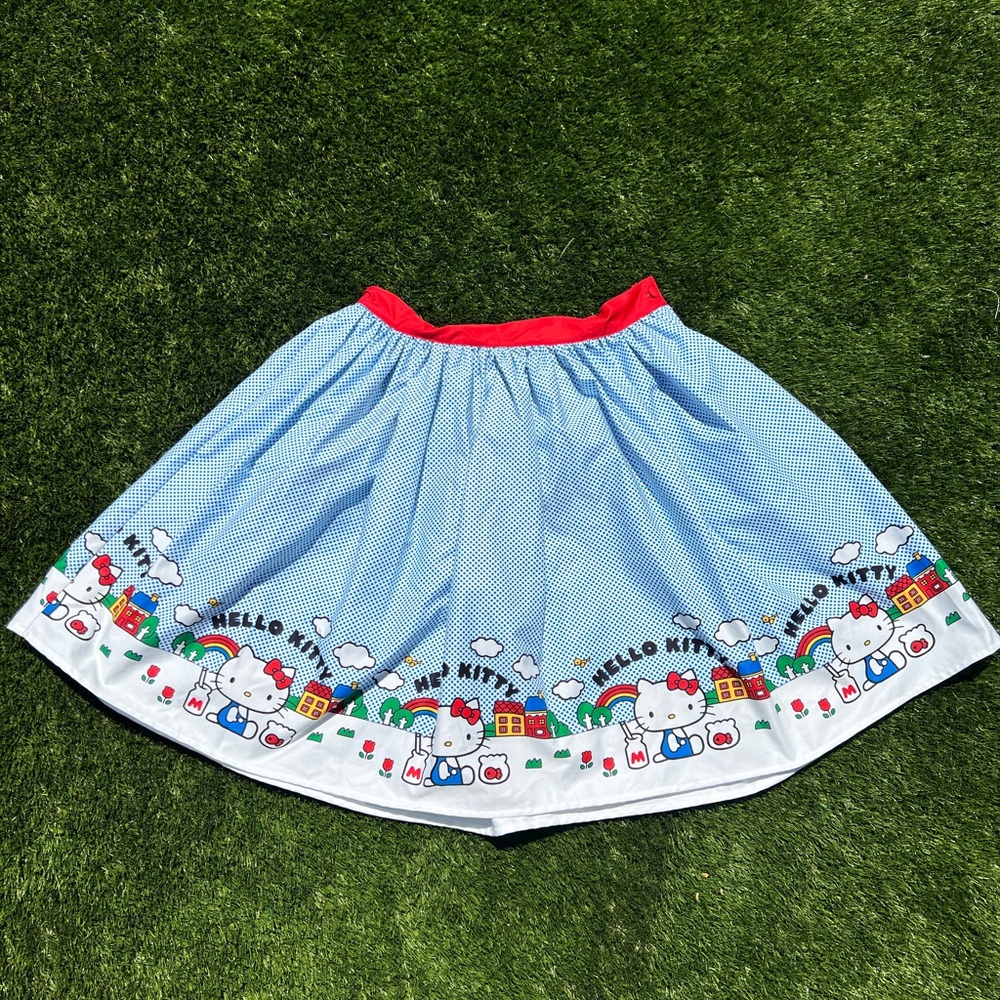 Unique Vintage Hello Kitty  A line skirt